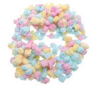 SAFIGLE 1 Paquete De Bolitas De Algodón Para Bebé Bolitas De Algodón De Colores Diminutos Para Recién Nacidos Almohadilla De Algodón Multicolor Toalla Facial Suave Para Bebé Con Tintes