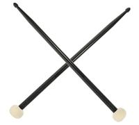 SAFIGLE 1 Par Palillo De Tambor Muslo De Fieltro Suministro De Tambor Baquetas De Nailon Palo De Percusión Baqueta De Practica Baquetas Universales Platillos De Múltiples Fines Nylon Niño