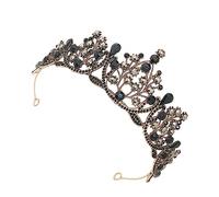 SAFIGLE 1 Pieza Barroca para Novias y Cumpleaños Accesorio Ligero para Bodas y Fiestas Tiara para Mujeres y Niñas Vintage