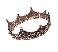 SAFIGLE 1 Pieza Coroa Barroca Retro para Novia Accesorio para Bodas y Fiestas de Mujer con Sofisticado para Celebraciones Especiales y Cosplay