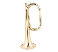 SAFIGLE 1 Pieza de Trompeta Instrumento de Viento Metal Trompeta para Estudiantes Trompeta Plana Accesorios Rojos Bolsa para Trompeta Paños Y Guantes
