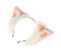 SAFIGLE 1 Pieza Diadema Con Orejas De Gato Orejas De Gato De Piel Pinzas Para El Cabello Para Niñas Orejas De Cosplay De Animales Diadema De Piel Pelo Hola Chicas Diademas Metal