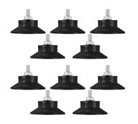 SAFIGLE 10 Almohadillas Antivibración para Compresor de Aire M6, Patas de Goma Resistentes de 2 Pulgadas, Aislantes de Vibración para Minicompresores Eléctricos, Reducción de Ruido