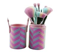 SAFIGLE 10 Piezas Brochas de Maquillaje Brochas con Soporte para Base Sombra de Ojos y Rubor Diario