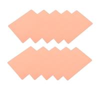 SAFIGLE 10 Piezas de Práctica de Cejas de Silicona Sintética para Maquillaje Permanente para Tatuadores y Principiantes Duradera y Elástica para Técnicas de Microblading y Delineado