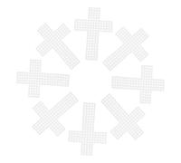 SAFIGLE 10 Piezas Malla Plástica para Punto de Cruz con Clara para Bordado DIY Rejilla Precisa para Proyectos de Costura y Manualidades