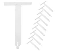 SAFIGLE 10 Piezas Muelle de Suspensión de Acero para Persianas Enrollables, Resorte de Fijación Diseño de Milano para Estabilidad y Reparación Fácil en Hogares y Oficinas