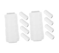 SAFIGLE 10 rollos Hilo de Algodón para Depilación Facial Hilo para Depilado de Cejas y Rostro Herramienta Versátil para Eliminar No Suave y