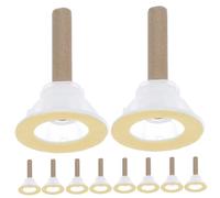 SAFIGLE 100 Juegos Ai Zhu Ai Para Palos Dispositivo De Palo De Moxibustión Decorativo Varitas Caseras De Moxa Accesorio De Moxibustión Papel De Aluminio