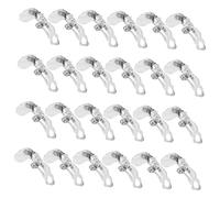 SAFIGLE 100 Piezas Bases para Pendientes Redondas con Orificio para DIY Accesorios Joyería sin Perforar Mujeres Personalizables