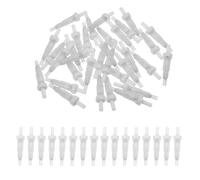 SAFIGLE 100 Piezas Repuesto Bomba Dispensador Jabón Líquido Válvula Antigoteo y Tubo de Succión Núcleo Bomba Manual Plástico para Reparación y Recarga Uso Doméstico