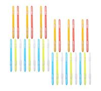 SAFIGLE 100 Unidades Sujetadores de Archivos Doble Orificio de Pp para Oficina y Hogar, Abrazaderas Portátiles para Organizar Documentos y Hojas Sueltas Fácilmente Color Aleatorio