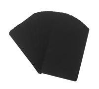 SAFIGLE 100 Unidades Tarjetas de Felicitación de Papel Negro para Manualidades Lienzo en Blanco Generoso y Uso Versátil para Proyectos Creativos y Mensajes Personalizados