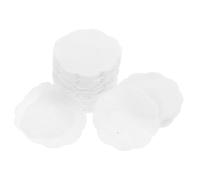 SAFIGLE 100piezas Discos Desmaquillantes Faciales De Algodón No Tejido Discos Desmaquillantes Flores Para Eliminar El Maquillaje Toallitas Faciales Suaves Para Limpieza Profunda