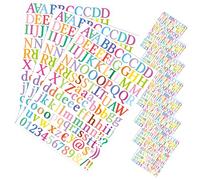 SAFIGLE 10hojas Pegatinas De Letras y Vinílicas Impermeables Para Manualidades y Decoración De Buzones Puertas y Proyectos Diy