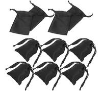 SAFIGLE 10piezas Bolsas de Satén Cordón para Joyería Bolsa de Obsequio Portátil y Reutilizable para Almacenar Cosméticos y Accesorios de Boda