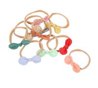 SAFIGLE 10piezas Diadema Purpurina para Niñas Diadema Elástica sin Rastro de Color Liso para Banda Cabello