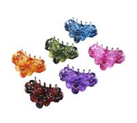 SAFIGLE 12 Pcs Pinzas de Mandíbula Pelo, Clips de Pelo Grosos para Mujeres y Niñas, Resistentes al Envejecimiento Uv, Diseño Antideslizante, para Peinados y Decoración de Color Aleatorio