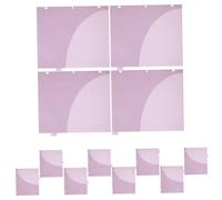 SAFIGLE 12 piezas Divisores de Bolsillo Transparentes para Archivador de Separadores con Pestañas para Organización de Documentos Personales y Profesionales Diseño Portátil para Reuniones