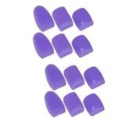 SAFIGLE 12 Piezas Teclado De Saxofón Almohadilla Para El Pulgar Del Funda Protectora Para Llave Lateral De Saxofón Para Saxofón Alto Gel De Sílice Prensa Lateral Púrpura Instrumento