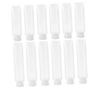 SAFIGLE 12 Uds Botella Suave Cosmética Tubos Recargables Botella Loción Botellas De Embalaje Botellas De Loción Multiusos Contenedor De Loción De Viaje Loción Botellas De Viaje
