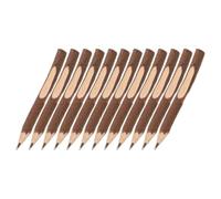 SAFIGLE 12 Unidades Bolígrafos de Madera Marrón Resistentes y Livianos Diseño Rústico para Útiles Escolares y Viajes, Perfectos para Escribir en Diarios y Tomar Apuntes