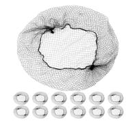 SAFIGLE 120 Piezas Redecilla Invisible Cabello Redecilla Para Moños De Baile Para Moños Para Mujeres Redes Invisibles Cabello Para Peinados De Danza y Espectáculos