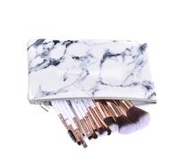 SAFIGLE 12piezas Brochas De Maquillaje Mango De Mármol y Cerdas De Nailon Kit De Brochas Para Cosméticos Para Aplicar Polvos y Maquillaje