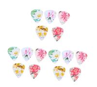 SAFIGLE 15 Piezas púas de guitarra eléctrica instrumentos musicales ukelele bajo púas de guitarra portátiles púa de guitarra puas de guitarra electrica selecciones de ukelele púas de bajo