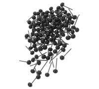 SAFIGLE 150 Unidades Ojos de Seguridad Negros para Muñecas y Amigurumi, Plástico Resistente Arandelas, Ideales para Manualidades y Peluches de Fieltro