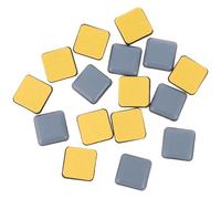 SAFIGLE 16 Almohadillas Cuadradas Autoadhesivas Antideslizantes para Patas de Muebles, Protector de Suelo, 20x20 Mm, 2 Juegos (16 Piezas) para Sillas y Mesas, Accesorios para Hogar