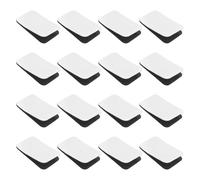 SAFIGLE 16 Piezas Cinta Adhesiva Antideslizante de Doble Cara para Funda de Sofá y Alfombra, Adhesivo Fuerte sin Residuos, Material Pvc Negro para Hogar y Oficina