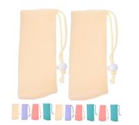 SAFIGLE 16piezas Bolsa De Malla Para Jabón Barra Funda De Baño Para Jabones Bolsa De Almacenamiento Para Jabón De Ducha Color Mediano Material Resistente