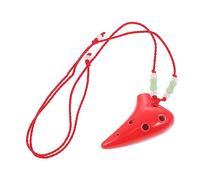 SAFIGLE 1juego Ocarina Portátil Para Principiantes Instrumento Musical Miniatura Para Aprendizaje Musical Duradero y Ligero