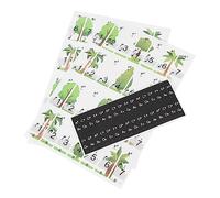 SAFIGLE 1paquete Pegatinas De Teclado De Piano Resistentes Al Agua Autoadhesivas y Reutilizables Accesorio De Enseñanza Para Principiantes Compatible Teclados De Teclas