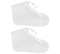 SAFIGLE 1par Cubierta Antideslizante para Calzado Outdoor Protección Práctica contra Lluvia y Barro para Senderismo y Actividades Al Aire Color Blanco Talla