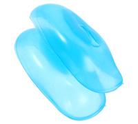 SAFIGLE 1Par Cubiertas de Silicona para Oídos Ajustables Impermeables para Cabello Uso Personal y Azul