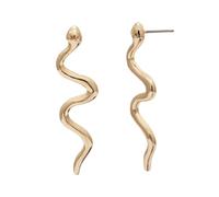 SAFIGLE 1Par Pendientes de Serpiente para Mujer Joyería Minimalista de Aleación Aretes Elegantes y para Ocasiones Especiales