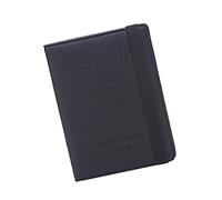 SAFIGLE 1pieza Cartera De Pasaporte RFID Mujer Portadocumentos Multi-Funcional PU Cuero Organizador De Viaje Compacto para Billetes y Tarjetas para y Uso Diario Color Negro