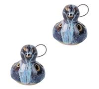 SAFIGLE 2 Flautas Ocarinas De Cerámica De 6 Agujeros Para Músicos Principiantes Instrumentos Portátiles Y Decorativos.