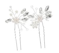 SAFIGLE 2 Horquillas Para El Pelo De Novia Accesorios De De Imitación Ideal Para Boda