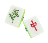 SAFIGLE 2 Horquillas Pequeñas De Mahjong Para El Cabello Accesorios Para El Cabello Pinzas Para El Cabello Para Mujeres Y Niñas Lindas Para Bodas Mini Pinzas Para El Cabello De Moda