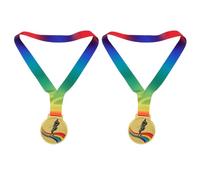 SAFIGLE 2 Medallas de Premio de Aleación con Estudiantes, Medallas Deportivas Decorativas para Competencias y Actividades Diarias