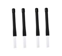 SAFIGLE 2 Pares palillo de tambor cubo de basura del coche cepillo de palos de batería cepillar baquetas de nailon importante cepillo de tambor manojo de palos tambor de jazz