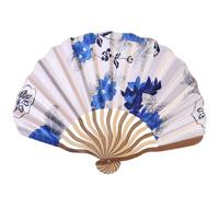 SAFIGLE 2 piezas Abanicos Plegables Japoneses Rosy y Ornamentales y Únicos para Regalo Mujeres Decoración y Fotografía Diseño Duradero y Estilo Tradicional