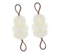 SAFIGLE 2 Piezas Bola de Baño Grande Cepillo de Baño Esponja de Ducha de Malla para Exfoliación Corporal y Ducha