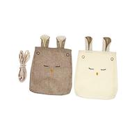 SAFIGLE 2 Piezas Bolsa de concierto de pulgar bolsa de piano de mano bolsos bandolera para hombres accesorio kalimba titular de kalimba de tela Dibujos animados Funda Qinbu bolsa kalimba