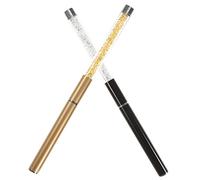 SAFIGLE 2 Piezas Cepillo de Pestañas para Extensiones de Pestañas y Cejas Mango Cómodo y Práctico para Profesional y Personal