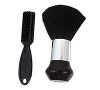 SAFIGLE 2 Piezas Cepillo Depilatorio Para Cortar El Pelo Cepillo De Limpieza Para Peluquería Plumero Para Barbero Cuello Herramienta De Peinado Para Salón