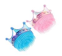 SAFIGLE 2 Piezas Cepillo Desenredante Portátil para Forma de para Tipo de Cabello Infantil Colores Aleatorios Color Aleatorio